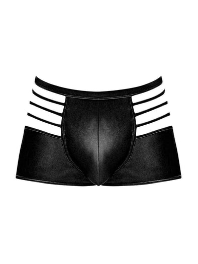 Cage Matte Cage Short - Medium - Black-Lingerie & Sexy Apparel-Male Power-Andy's Adult World