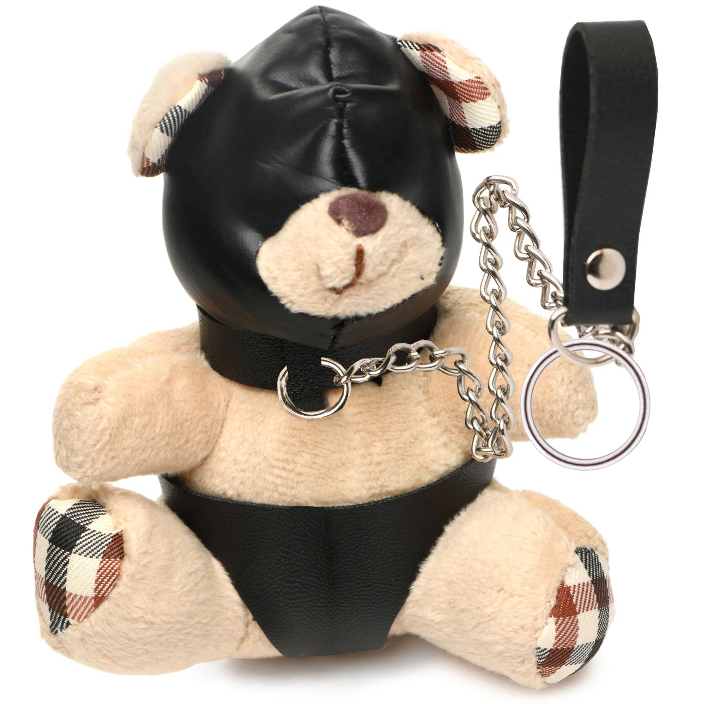 Hooded Teddy Bear Keychain-Gag Gifts & Novelties-XR Brands Master Series-Andy's Adult World