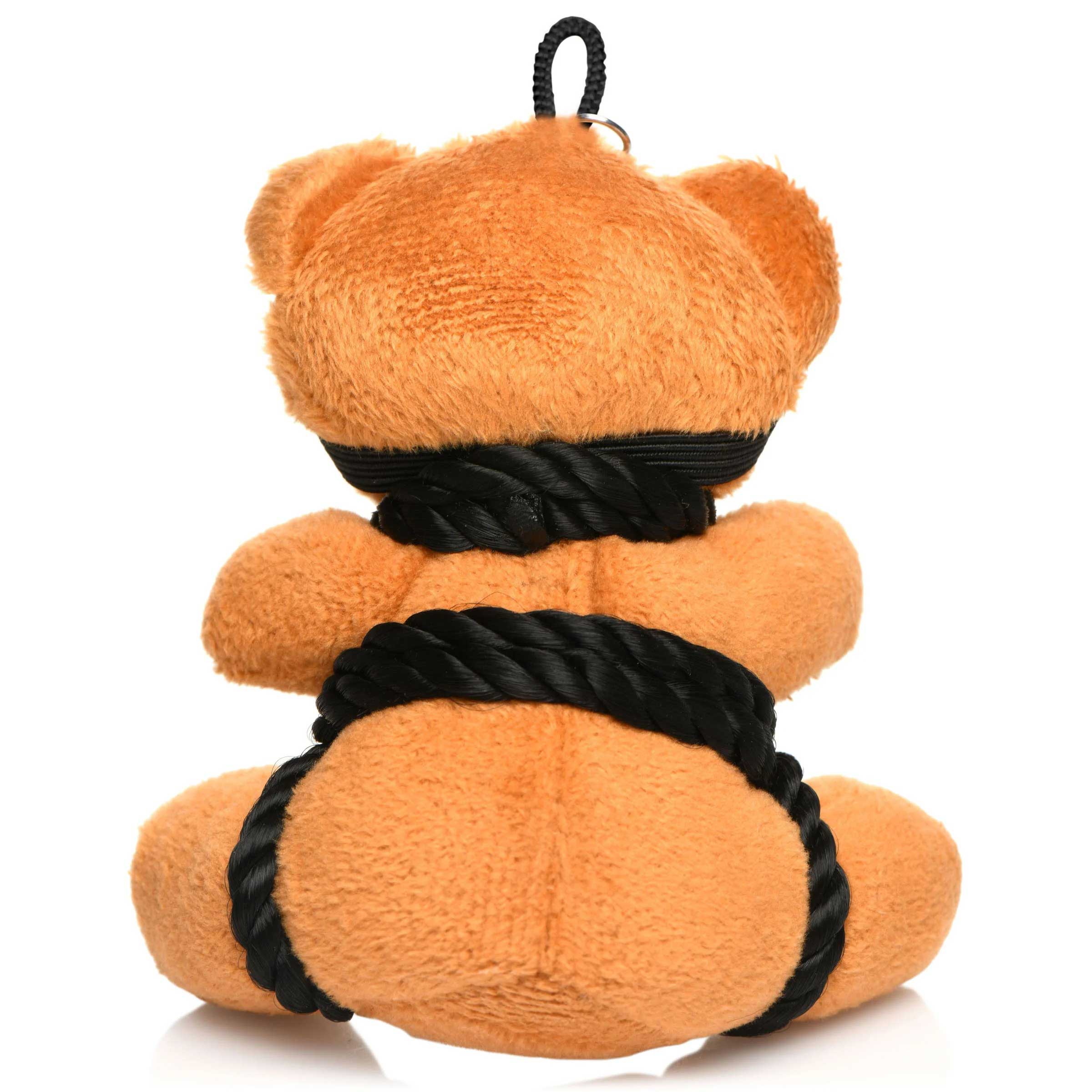 Rope Teddy Bear Keychain-Gag Gifts & Novelties-XR Brands Master Series-Andy's Adult World