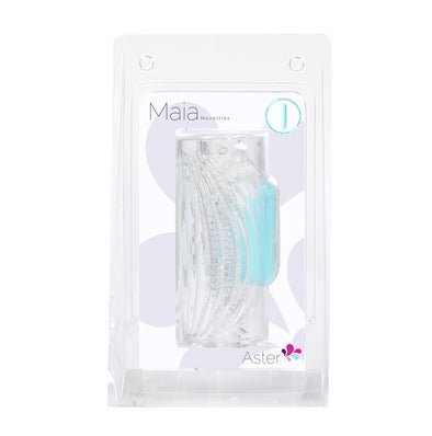 Aster Vibrating Male Masturbator With Bullet - Clear-Masturbation Aids for Males-Maia Toys-Andy's Adult World