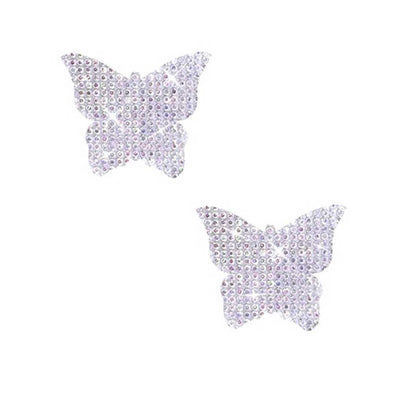 Razzle Dazzle Crystal Butterfly Jewel Sparkle Body Stickers 6 Pk-Nipple Stimulators-Neva Nude-Andy's Adult World