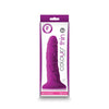 Colours - Pleasures - Thin 5 Inch Dildo - Purple-Dildos & Dongs-nsnovelties-Andy's Adult World