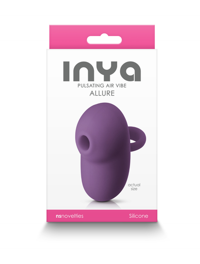 Inya - Allure - Dark Purple-Clit Stimulators-nsnovelties-Andy's Adult World