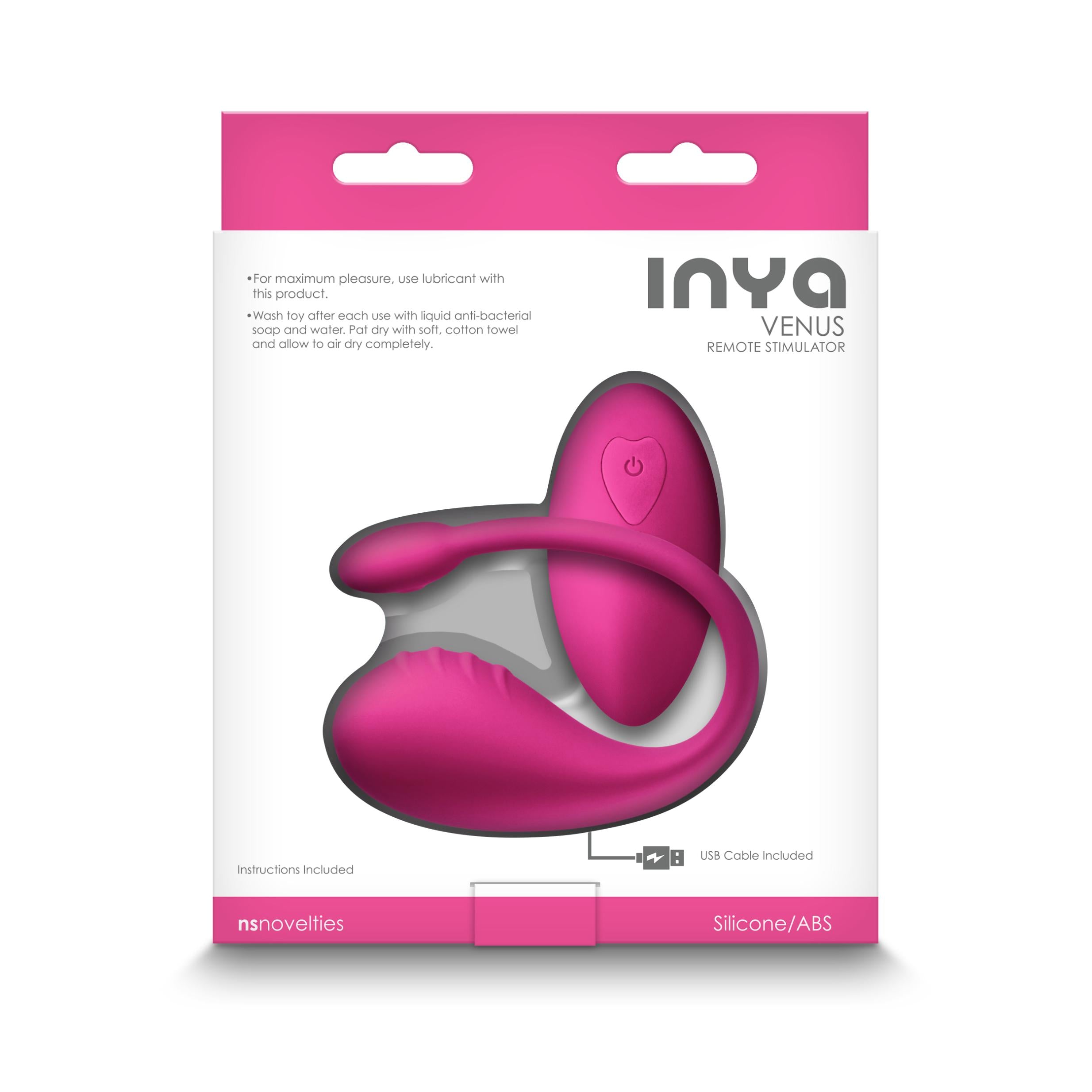 Inya - Venus - Pink-Couples Toys-nsnovelties-Andy's Adult World