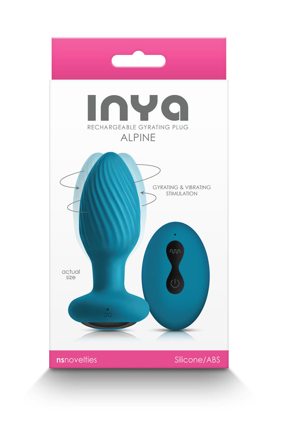 Inya - Alpine - Teal-Anal Toys & Stimulators-nsnovelties-Andy's Adult World