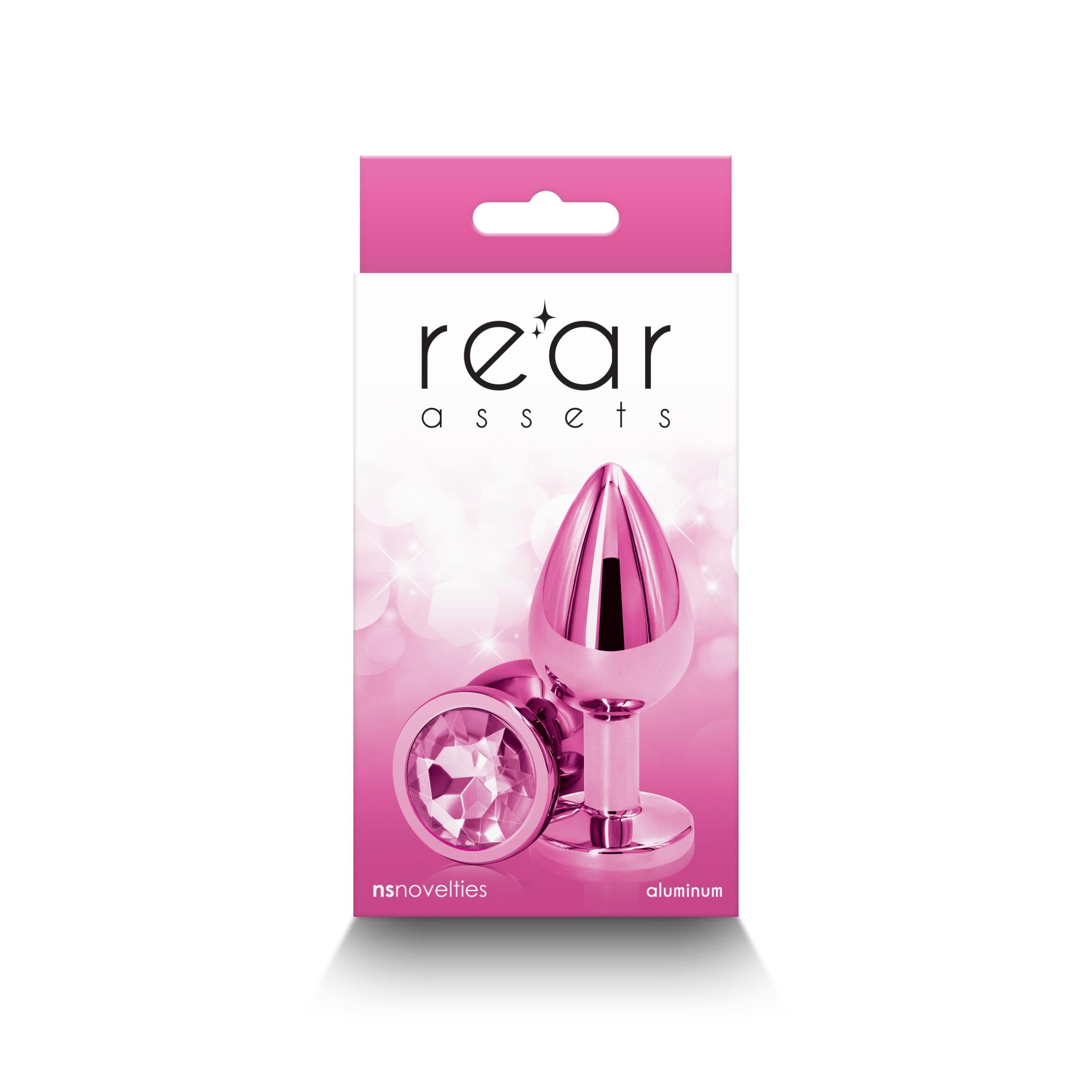 Rear Assets - Medium - Pink-Anal Toys & Stimulators-nsnovelties-Andy's Adult World