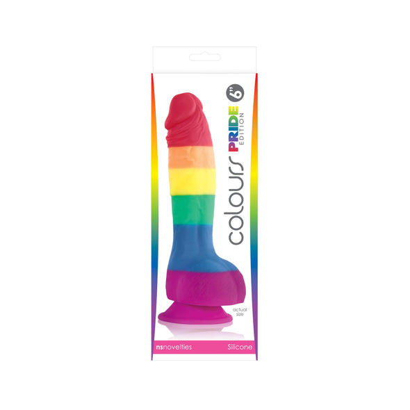 Colours Pride Edition - 6 Inch Dong - Rainbow