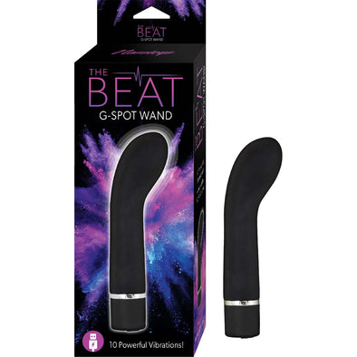 The Beat G-Spot Wand - Black-Vibrators-Nasstoys-Andy's Adult World