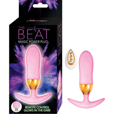 The Beat Magic Power Plug - Pink-Anal Toys & Stimulators-Nasstoys-Andy's Adult World