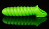 Swirl Stretchy Penis Sleeve - Glow in the Dark-Penis Extension & Sleeves-Shots Ouch!-Andy's Adult World