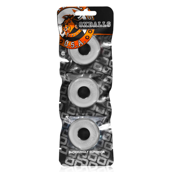 Ringer 3-Pack Do-Nut-1 - Clear-Cockrings-Oxballs-Andy's Adult World