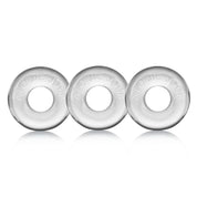 Ringer 3-Pack Do-Nut-1 - Clear-Cockrings-Oxballs-Andy's Adult World