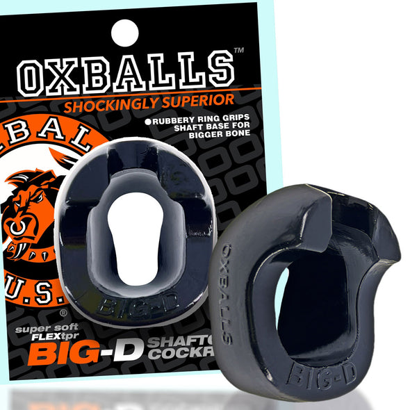 Big D Cockring - Black-Cockrings-Oxballs-Andy's Adult World