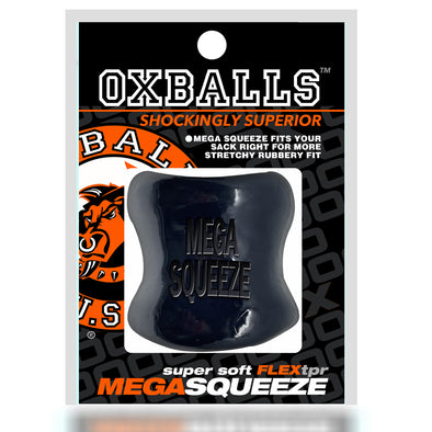 Mega Squeeze - Ergofit Ballstretcher - Black-Cockrings-Oxballs-Andy's Adult World