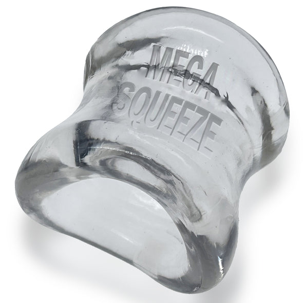 Mega Squeeze - Ergofit Ballstretcher - Clear-Cockrings-Oxballs-Andy's Adult World