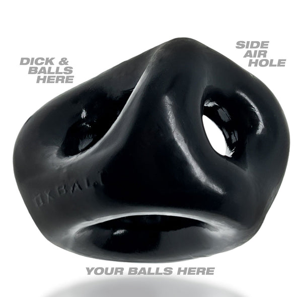 Tri-Sport XL - Black-Cockrings-Oxballs-Andy's Adult World