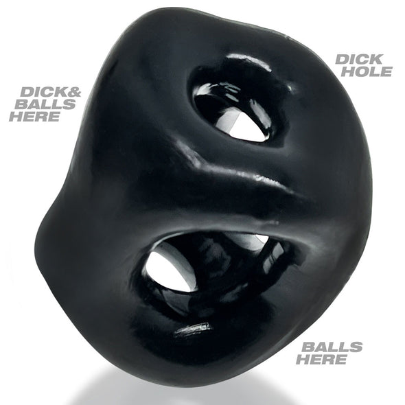 Tri-Sport XL - Black-Cockrings-Oxballs-Andy's Adult World