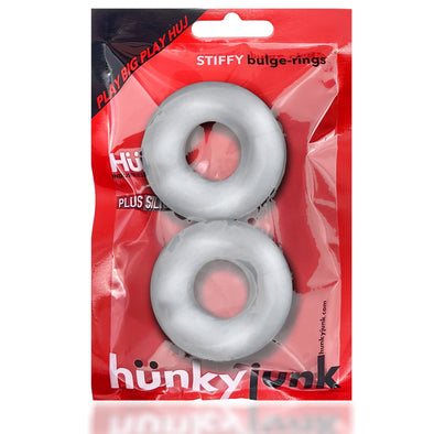 Stiffy 2-Pack Bulge-Rings - Clear Ice-Cockrings-Oxballs-Andy's Adult World