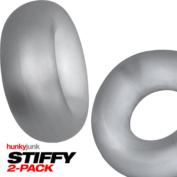 Stiffy 2-Pack Bulge-Rings - Clear Ice-Cockrings-Oxballs-Andy's Adult World