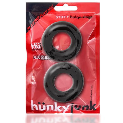 Stiffy 2 -Pack Bulge-Rings - Tar Ice-Cockrings-Oxballs-Andy's Adult World