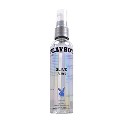 Slick H2O Lubricant 4 Oz-Lubricants Creams & Glides-Playboy-Andy's Adult World