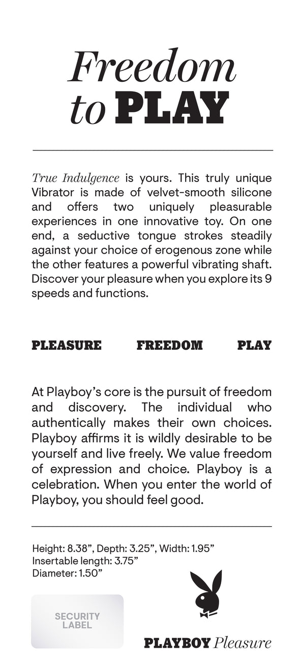 True Indulgence - Vibrator - Deep Teal-Vibrators-Playboy-Andy's Adult World