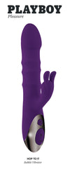 Hop to It - Rabbit Vibrator - Dark Purple-Vibrators-Playboy-Andy's Adult World