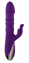 Hop to It - Rabbit Vibrator - Dark Purple-Vibrators-Playboy-Andy's Adult World