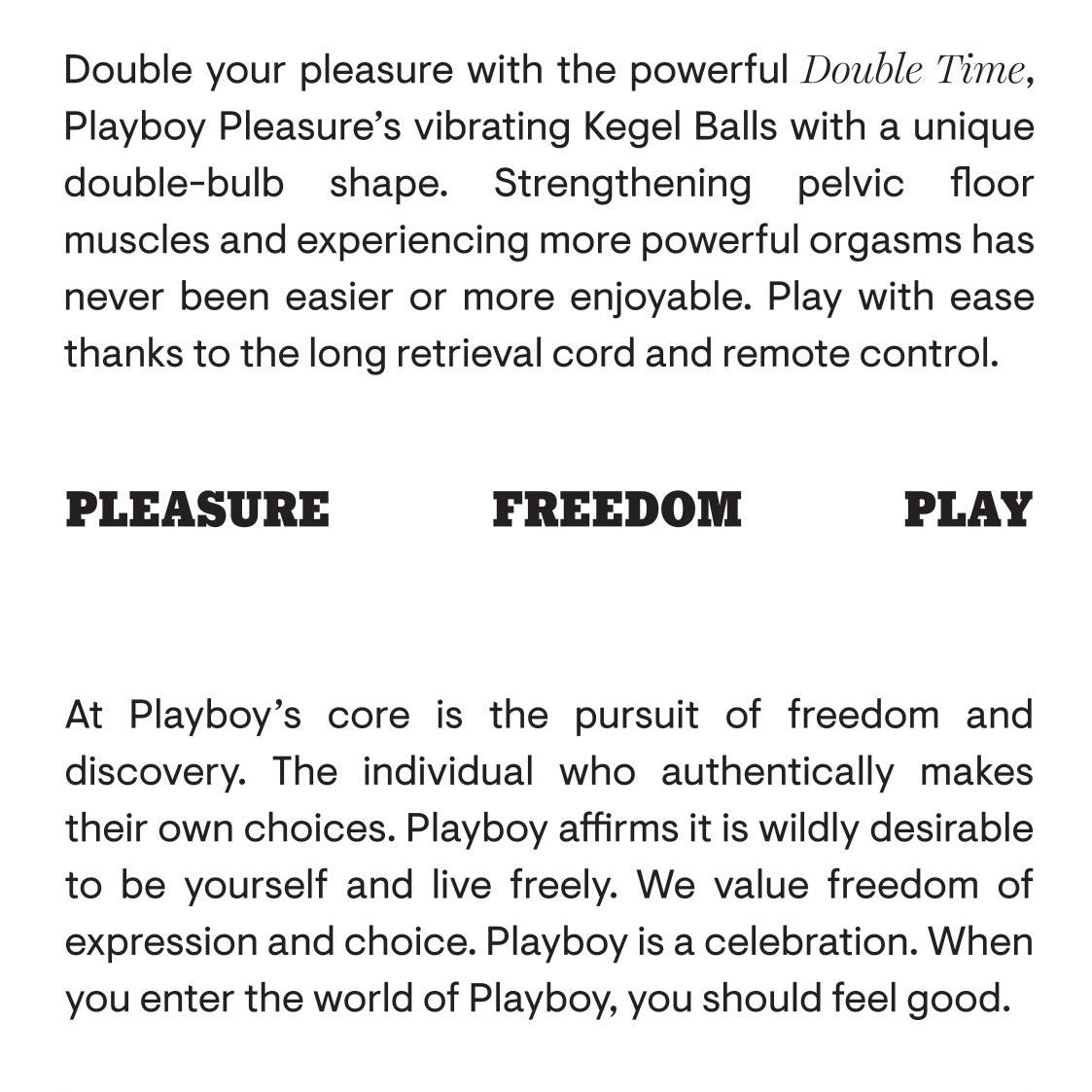 Double Time - Kegel Balls - Dark Purple-Kegel & Pelvic Exercisers-Playboy-Andy's Adult World