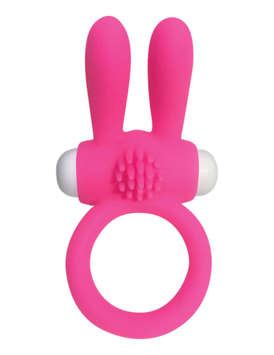 Neon Rabbit Ring - Pink-Cockrings-Pipedream-Andy's Adult World