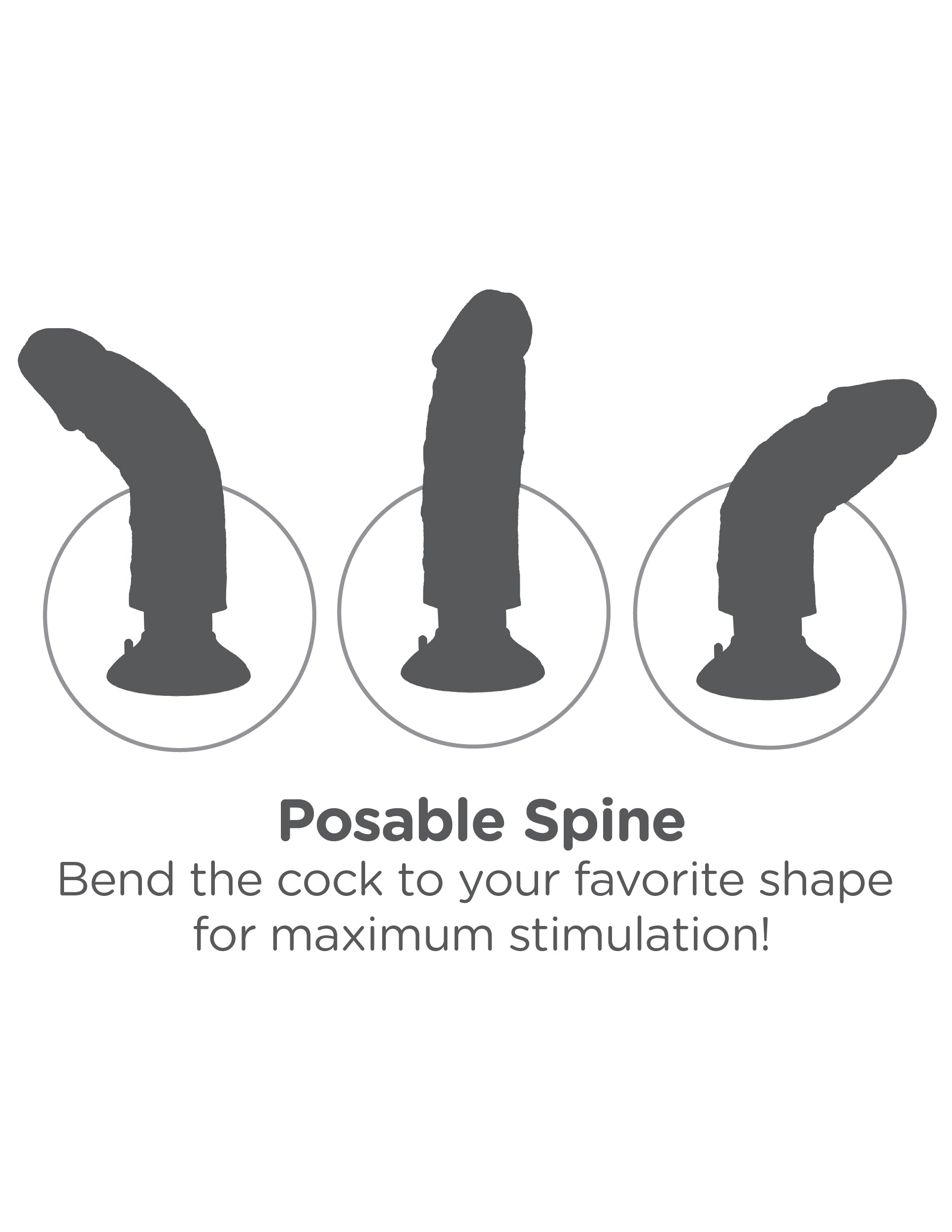 King Cock 10&quot; Vibrating Cock - Flesh