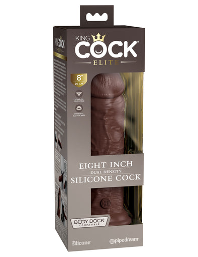 King Cock Elite 6 Inch Silicone Dual Density Cock - Tan-Dildos & Dongs-Pipedream-Andy's Adult World
