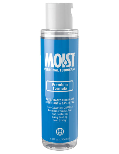 Moist Personal Lubricant - Premium Formula 4.4 Oz-Lubricants Creams & Glides-Pipedream-Andy's Adult World