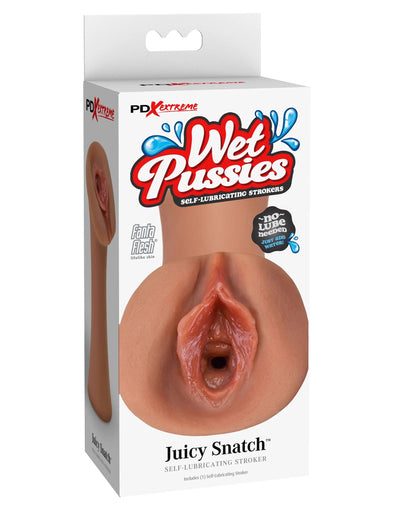 Extreme Wet Pussies - Juicy Snatch - Tan-Masturbation Aids for Males-Pipedream-Andy's Adult World