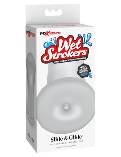 Extreme Wet Strokers - Slide and Glide - Frost-Masturbation Aids for Males-PDX Brands-Andy's Adult World
