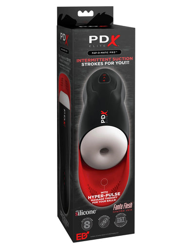 Pdx Elite Fap-O-Matic Pro - Black-Masturbation Aids for Males-Pipedream-Andy's Adult World