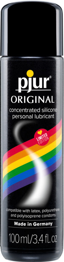Pjur Original Rainbow Edition - 3.4 Fl. Oz - 100ml-Lubricants Creams & Glides-Pjur-Andy's Adult World