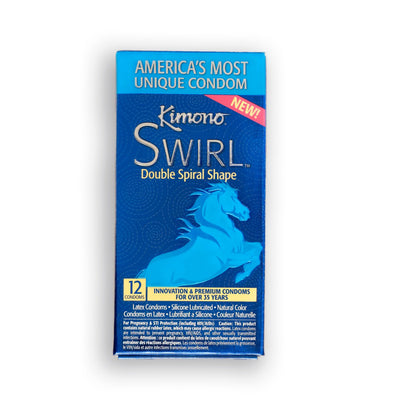 Kimono Swirl 12 Pack-Condoms-Paradise Marketing-Andy's Adult World