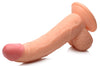 Pop Pecker 7.5 Inch Dildo With Balls - Light-Dildos & Dongs-XR Brands Pop Peckers-Andy's Adult World