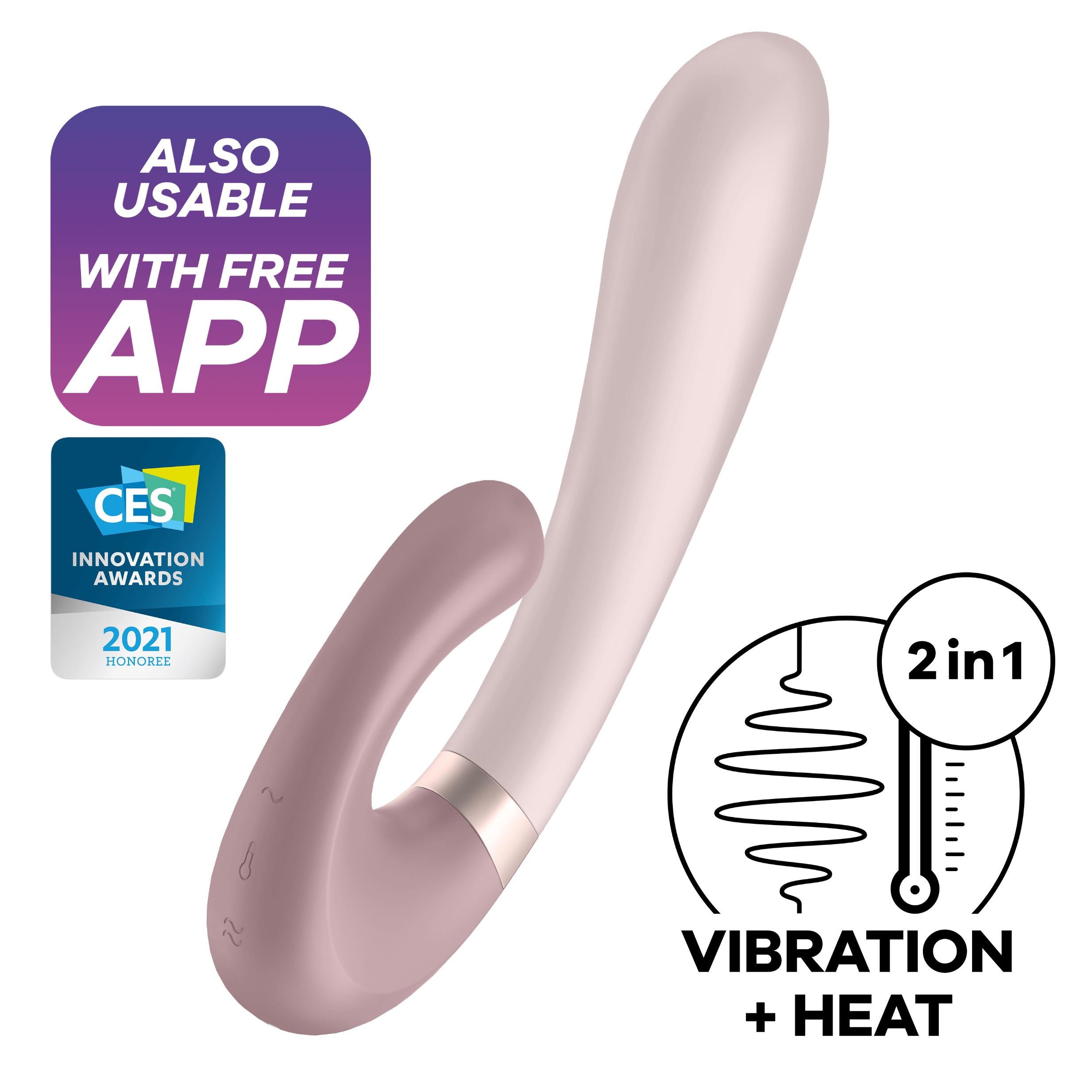Heat Wave - Mauve-Vibrators-Satisfyer-Andy's Adult World