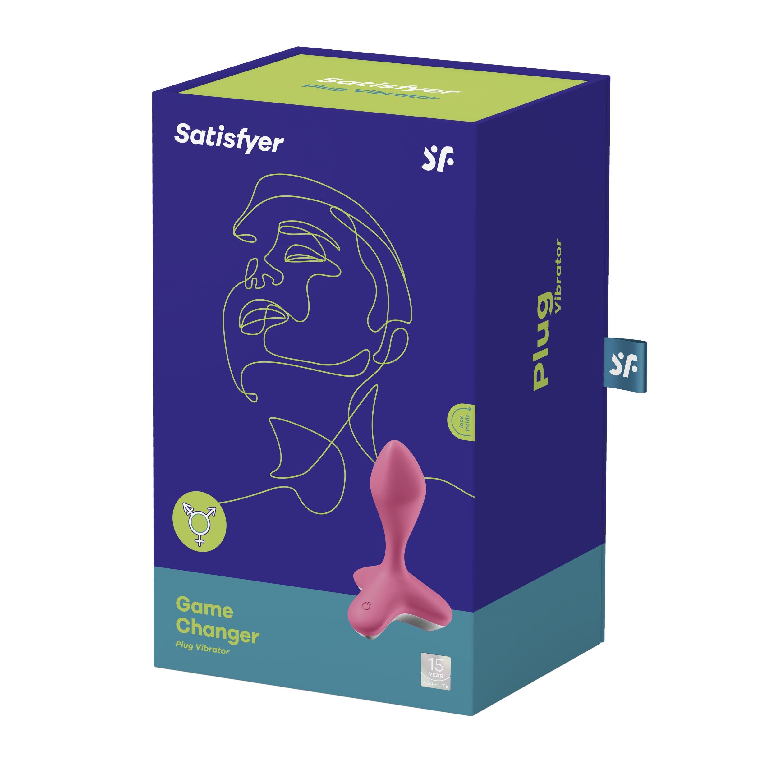 Game Changer - Pink-Anal Toys & Stimulators-Satisfyer-Andy's Adult World