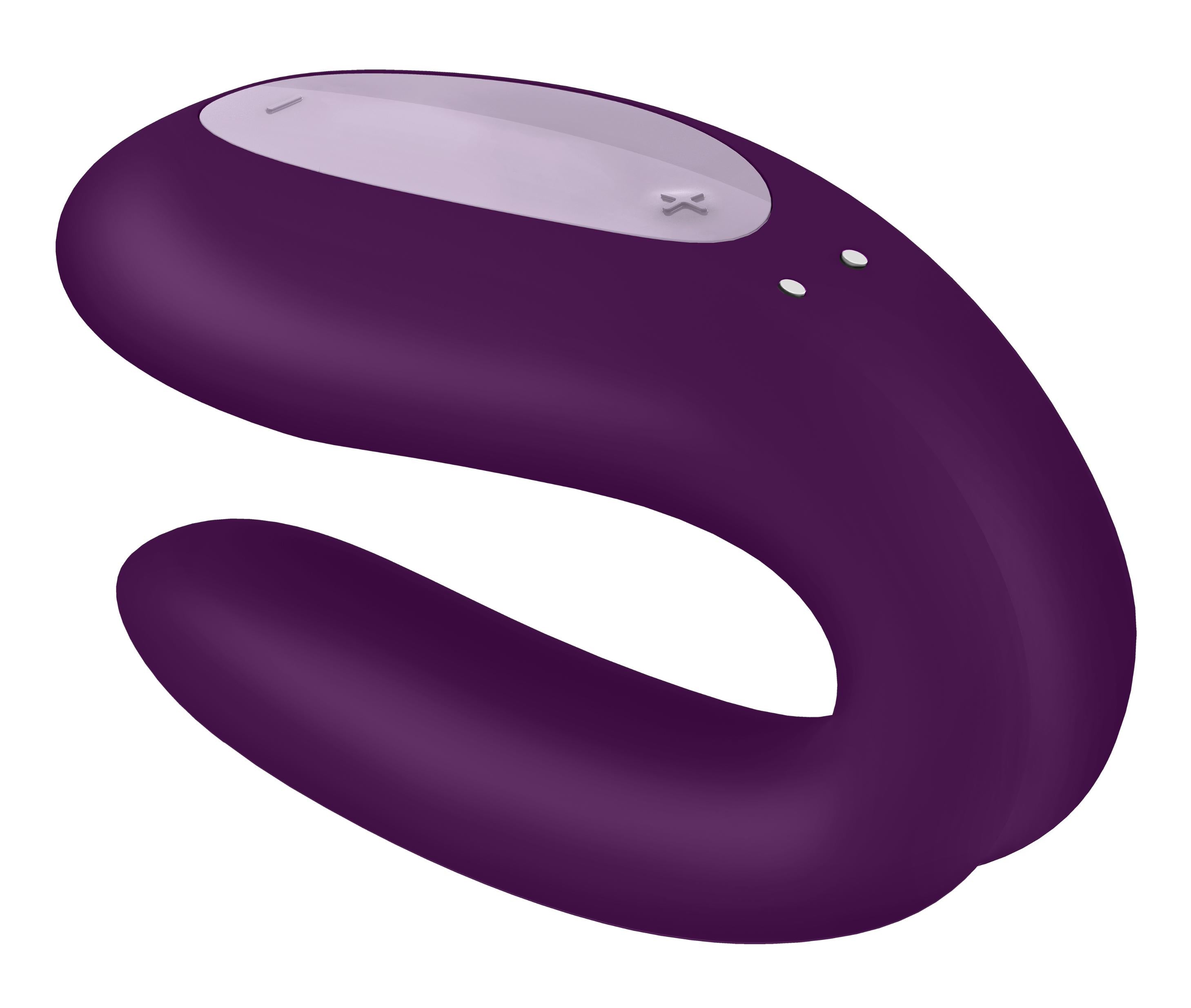 Partner Box 1 - Sexy Secret + Double Joy - Violet-Vibrators-Satisfyer-Andy's Adult World