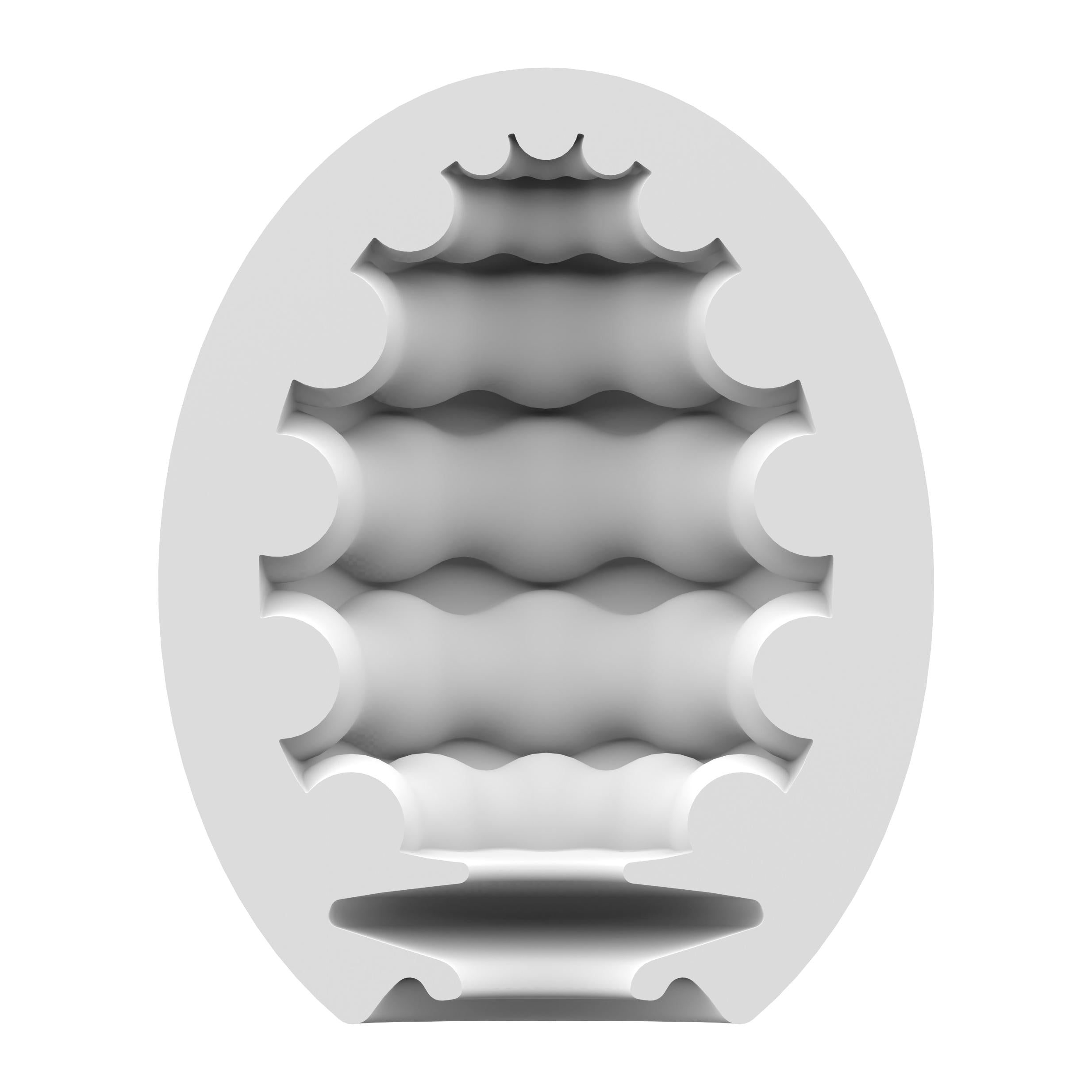 3 Pc Set Masturbator Egg - Riffle - Light Green-Masturbation Aids for Males-Satisfyer-Andy's Adult World