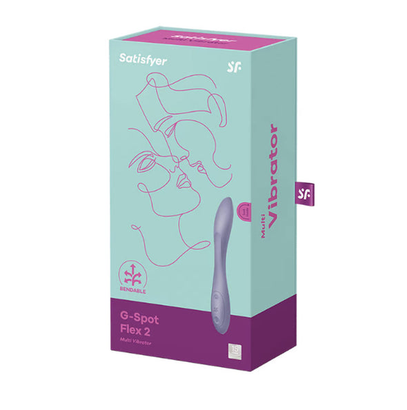 Satisfyer G-Spot Flex 2 - Multi Vibrator - Dark Violet-Vibrators-Satisfyer-Andy's Adult World