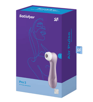 Satisfyer Pro 2 - Air Pulse Stimulator - Violet-Clit Stimulators-Satisfyer-Andy's Adult World