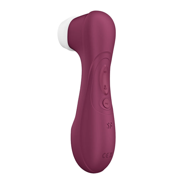 Satisfyer Pro 2 Generation 3 Connect App Liquid Air Technology - Wine Red-Vibrators-Satisfyer-Andy's Adult World