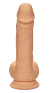 Dual Density Silicone Studs 6.25 Inch - Ivory-Dildos & Dongs-CalExotics-Andy's Adult World