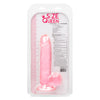 Size Queen 6 Inch - Pink-Dildos & Dongs-CalExotics-Andy's Adult World