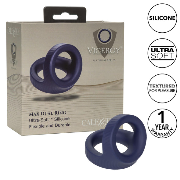 Viceroy Max Dual Ring-Cockrings-CalExotics-Andy's Adult World