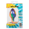 Cheeky Large Swirl Tie-Dye Plug-Anal Toys & Stimulators-CalExotics-Andy's Adult World